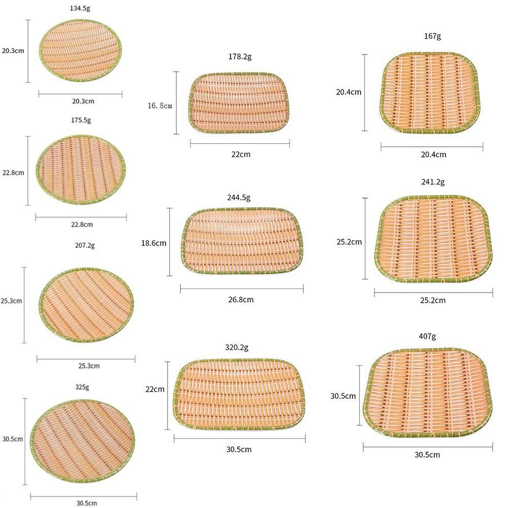 Multiple Sizes Hot Pot Vegetable Plate Restaurant Serving Plate Kitchen Tableware Accessories
