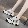 Women's Shoes Daddy Shoes, Mid-top Hundred Comfortable Muffin, Thick Bottom Within The High Casual Shoes