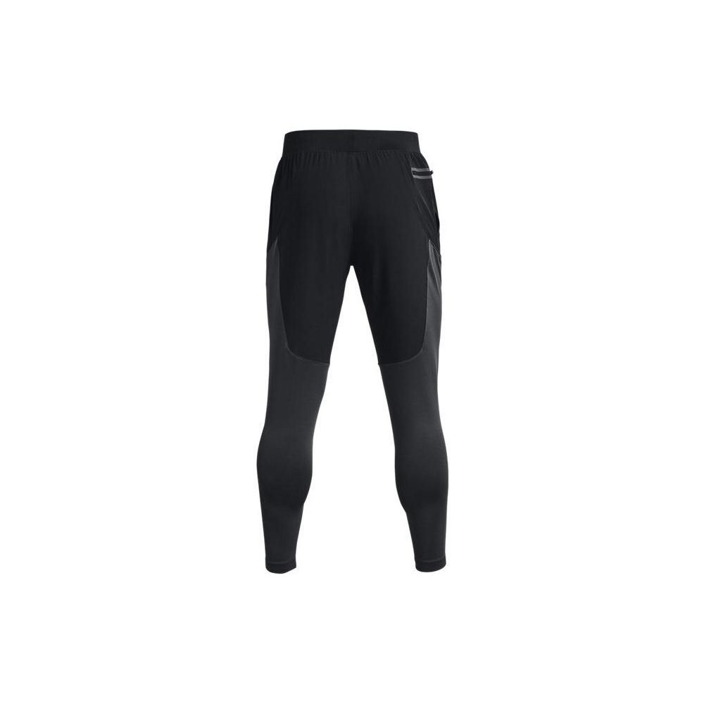 Under Armour Solid Color Elastic Slim-Fit Sports Pants Men Bottoms Black 1373788-001