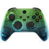 eXtremeRate Replacement Faceplate for Xbox Series X & S Controller - Personalize Your Control - Gradient Translucent Green Blue Custom Front Housing