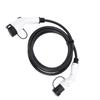 16FT Type 2 to J1772 EV Extension Cable 32A with Storage Bag EV Charging Extension Cable for J1772 Electric Vehicle