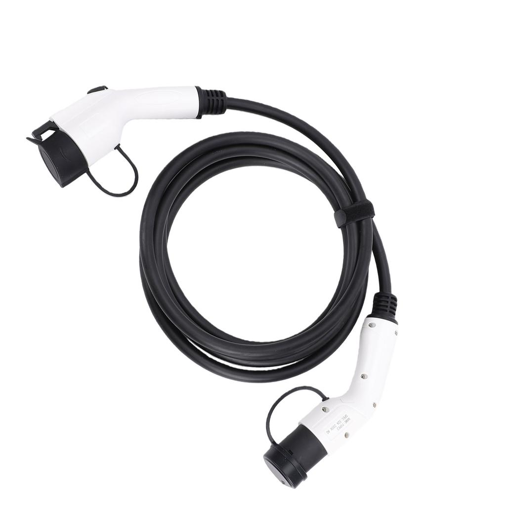 16FT Type 2 to J1772 EV Extension Cable 32A with Storage Bag EV Charging Extension Cable for J1772 Electric Vehicle