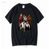 V The Series 1984 Cast T Shirt Long or Short Sleeves Vintage Washed Streetwear Versatile Unisex Stretched Soft Designer Clothes