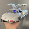 1:18 Benz 300SL High Simulation Scale Metal Model Car Bedroom Decoration & Boy's Birthday Gift Living Room Decorations & Holiday