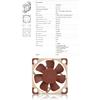 Noctua NF-A4x10 PWM 3pin/4pin 12V/5V Case Fan 40x40x10mm Thin Fan PWM Intelligent Temperature Control Ultra Small Fan