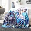 Customizable Genshin Impact8 Throw Blanket – Personalized Name, All-Season Cozy Snug Blanket, Machine Washable, Personalized Blanket