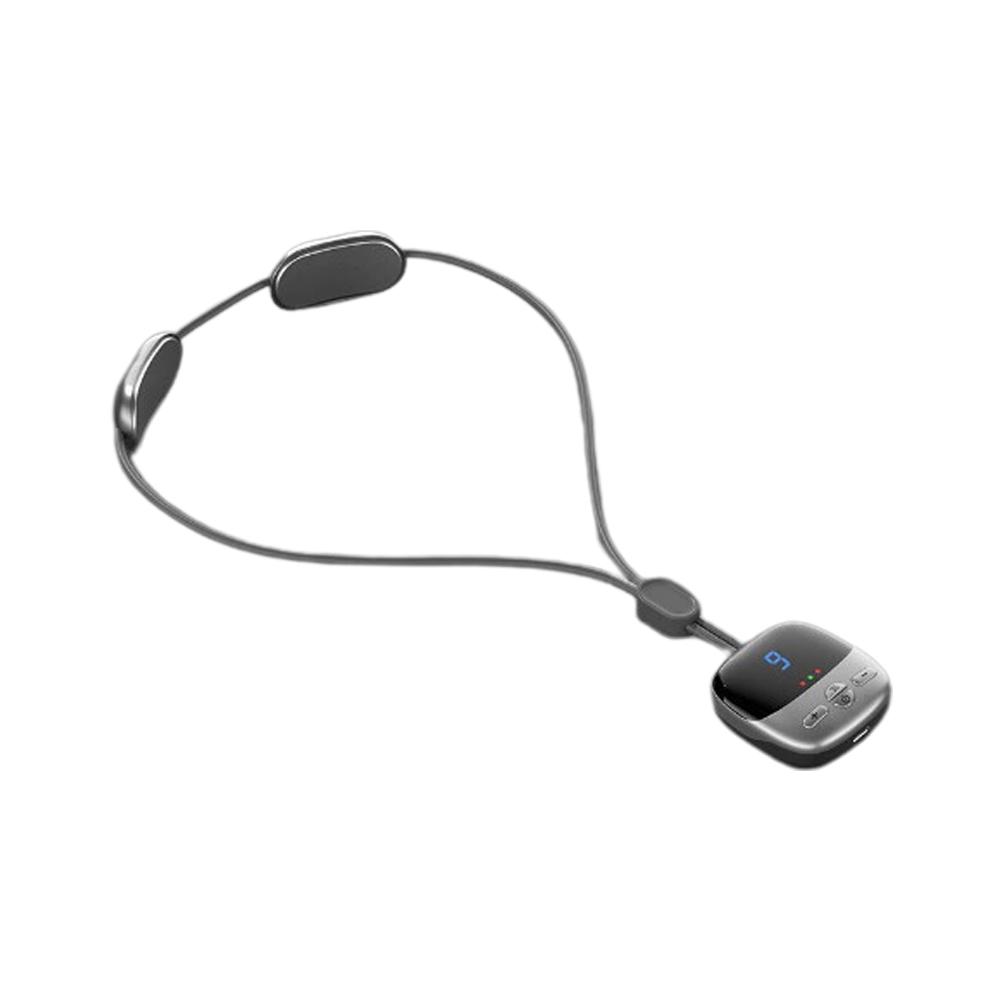 Mini Hanging Smart Cervical Spine Massager Portable Neck Protector Multiple Modes Pulse Hot Compress Care Relax Neck Shoulder