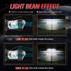 Bullvision 1PC H4 LED Lens Mini Bi Led Projector 800W Headlights CANBUS 9003 HB2 High Low Beam 6000K Motorbike Turbo Lamps