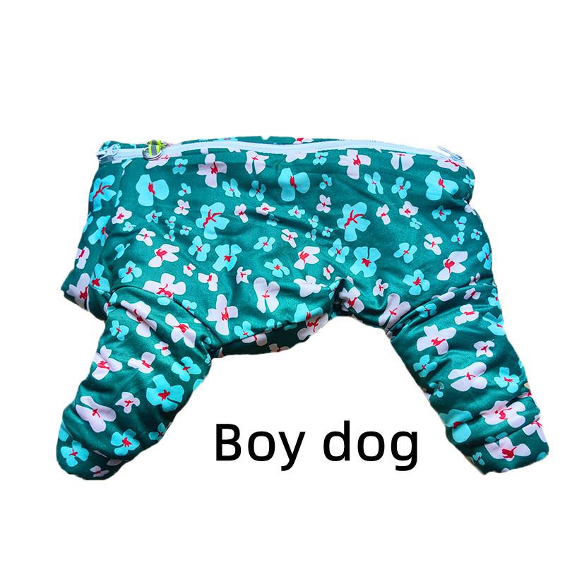 

Girl Dog Clothing Jumpsuit Boy Dog Clothes Coat Winter Pet Apparel Yorkie Pomeranian Poodle Bichon Schnauzer Costume Dog Outfit XXS