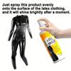 100ml Hochglanz-Sprays mit Handtuch Kratzschutz Schnelltrocknend Nicht reizend für Latexkleidung