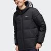 Adidas Neo CB Down Puff Hooded Sports Jacket Men Outerwear Black GJ8815