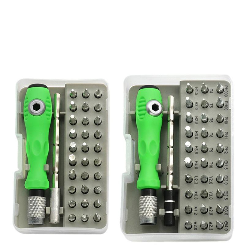Juego de destornilladores 32 en 1 para reparación de dispositivos móviles y digitales