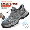 Summer Ultralight Safety Work Shoes Breathable Protective Anti-Stabbing Anti-Smashing Comfortable Sneakers