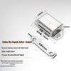 Stainless Steel Magnetic Door Catch & Stopper for Wooden Cabinets