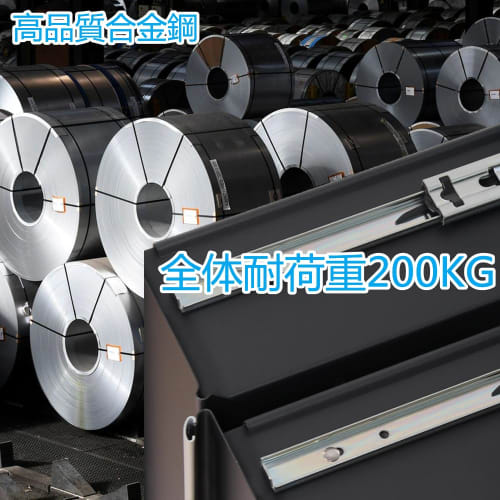 Tappros Tool Cart, 2-Tier Black Tool Cart with Drawers and Casters, Heavy-Duty Capacity Tool Cabinet, Tool Storage, Tool Dolly, Car Maintenance, Garag