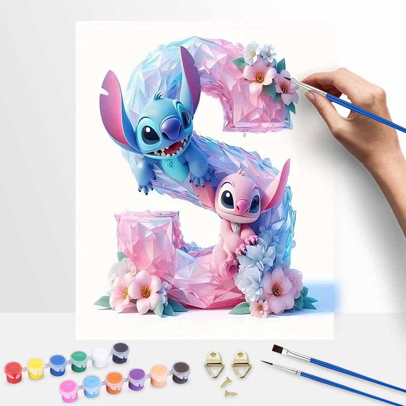 Disney Stitch Crystal Painting Kit Home Decor Craft Perfect Gift IdeaWhimsical127
