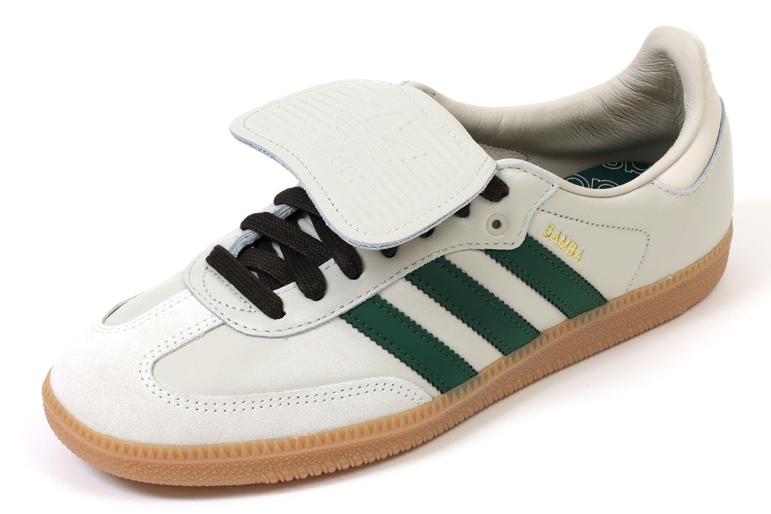 Originals Samba LT White Originals SAMBA LT JQ6168 [Adidas] Alumina/Dark Green/Cloud ALUMIN/DRKGRN/CLOWHI (Оксид алюминия/Зеленый/Белый 26,5 см)