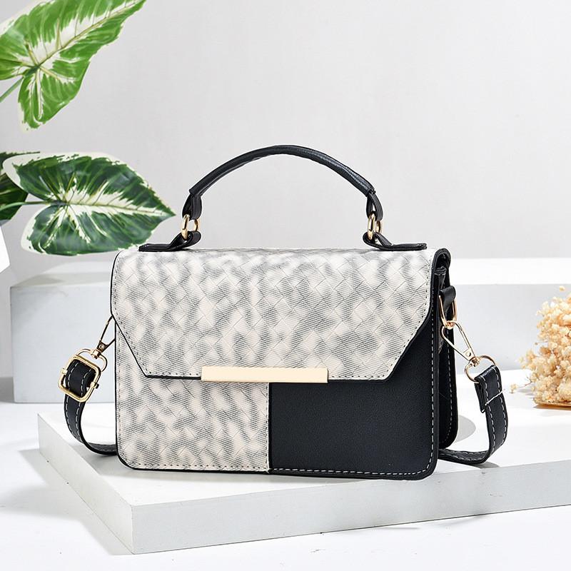 Trendy Pu Small Square Crossbody Bag Versatile Shoulder Handbag For Commuting
