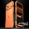 LUPHIE Für iPhone 17 Pro Hülle Metall Stoßfänger Rahmen Stoßfeste Handyhülle
