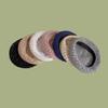 Breathable Hollow Knit Beret Hat Classical French Design Suitable For Most Head Sizes