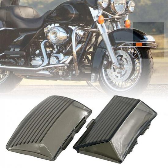 Дымчатый наконечник крыла, грязезащита, крышка фары, подходит для Harley Touring CVO Ultra Classic