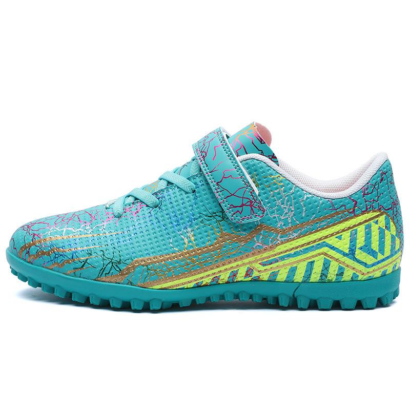 

New Velcro broken nails children s football shoes non-slip sports shoes breathable student game sports shoes 39
