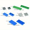 150PCS  DIY Model Smooth Thin Building Blocks MOC Multicolour Toy Parts Bulk Figures Flat Tile Bricks Educational Children Toys