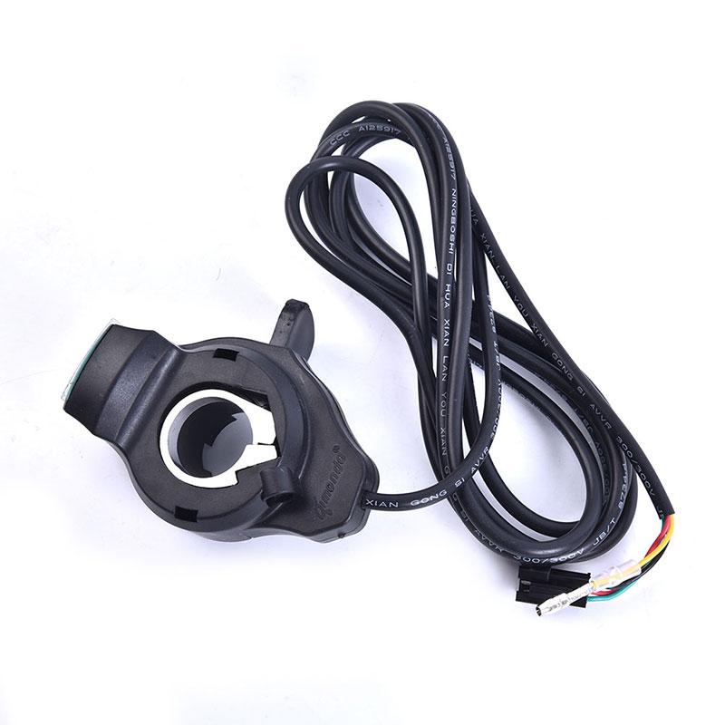 E-Bike Thumb Throttle Lcd Digital Battery Voltage Display Switch Handle Finger
