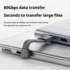 For Type-C Elbow Short Cable Portable Type-C TO Type-C Fast Charging Cable Data Transfer Cable For Laptops Phones