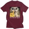 Custom Male What The Sigma Cat Meme T Shirts ShortSleeve Cotton Tshirt Leisure Humor Sarcastic Quote Tee Clothes