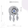 Dreamcatcher Charms 925 Bead Feather Moon Charms Pr S925