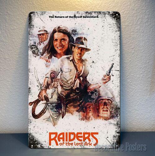 Of The Lost Ark Movie Metal Poster Sign Sizexcm 20x30cm(7.8x11.8inch)