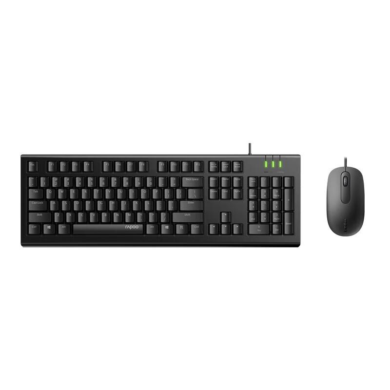 

Rapoo X120PRO Wired Keyboard and Mouse Set