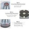 Top 8Ohms High Frequency Horn Tweeter Speaker Driver 90mm Magnets Build For Detailed And Accurate Sound Delivery