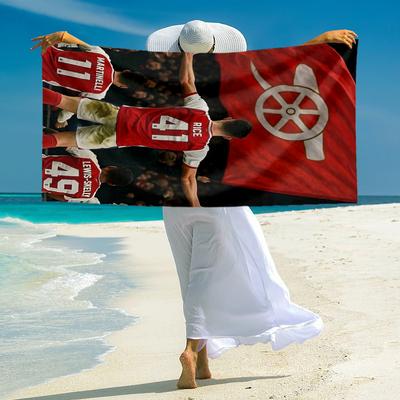 1pc Arsenal Celebration Moment Microfiber Quick Dry Beach Towel Absorbent Soft Oversized Sand Free Towel for Travel Pool Gym Swimming Yoga 20a70