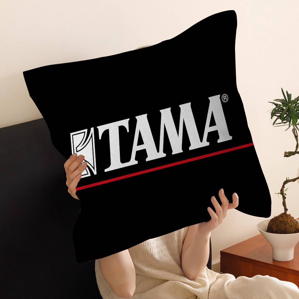 Stylish T-TAMA Drum Pillowcase toon Gift Cushion Cover Bedroom Home Sofa Chair Seat Decor pillow case