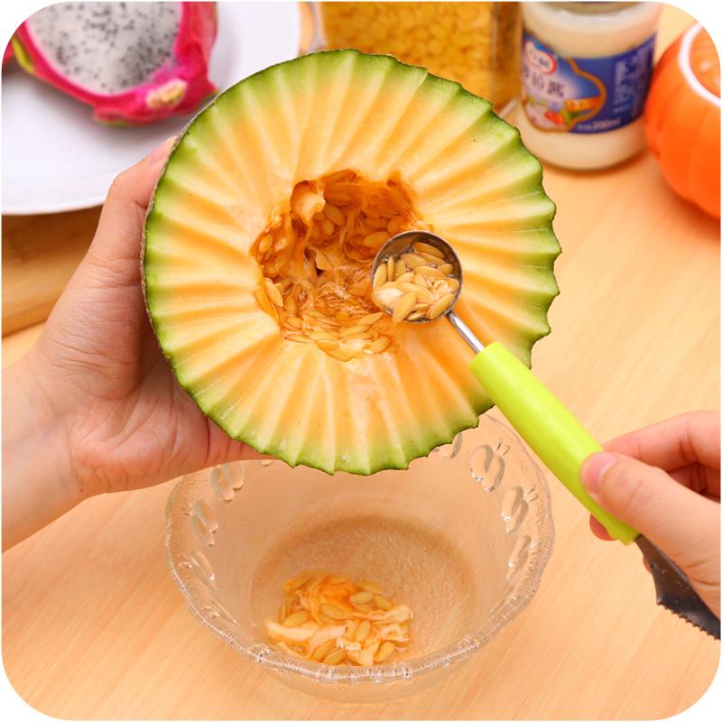 Stainless Steel Fruit Spoon Fruit Carving Knife Fruit Platter Tool