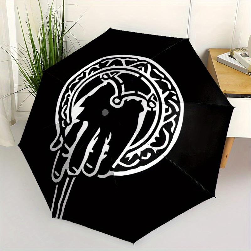 1pc Game of Thrones Windproof Automatic Umbrella, Lightweight for Women/Men, Perfect Christmas Gift A0811191