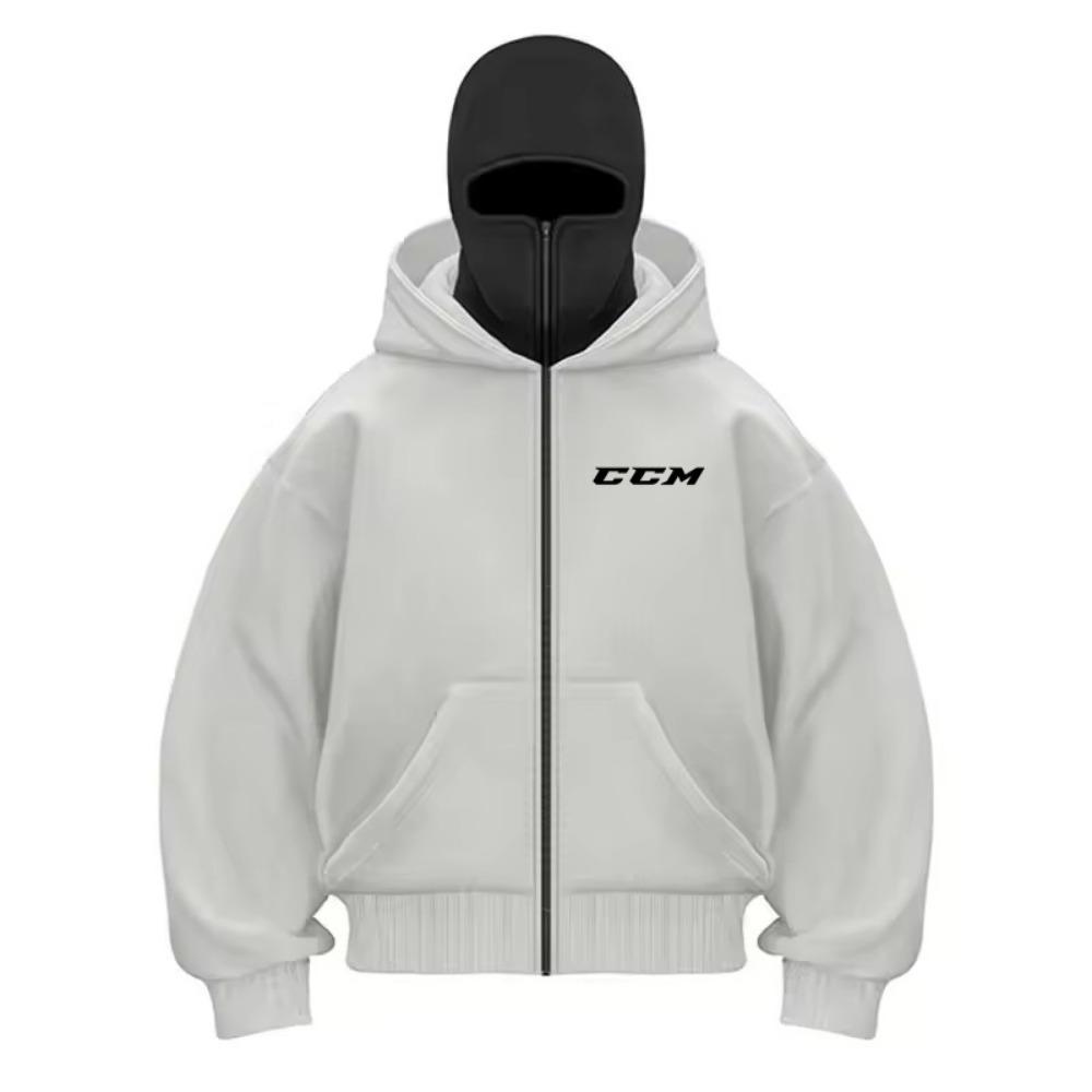 Autumn and Winter New Men's and Women's Casual Sportswear With Hooded Mask Design