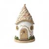 HouseShaped Solar Light Shingle SunPowered Roof Storybook Cottage Glowing for Lawn