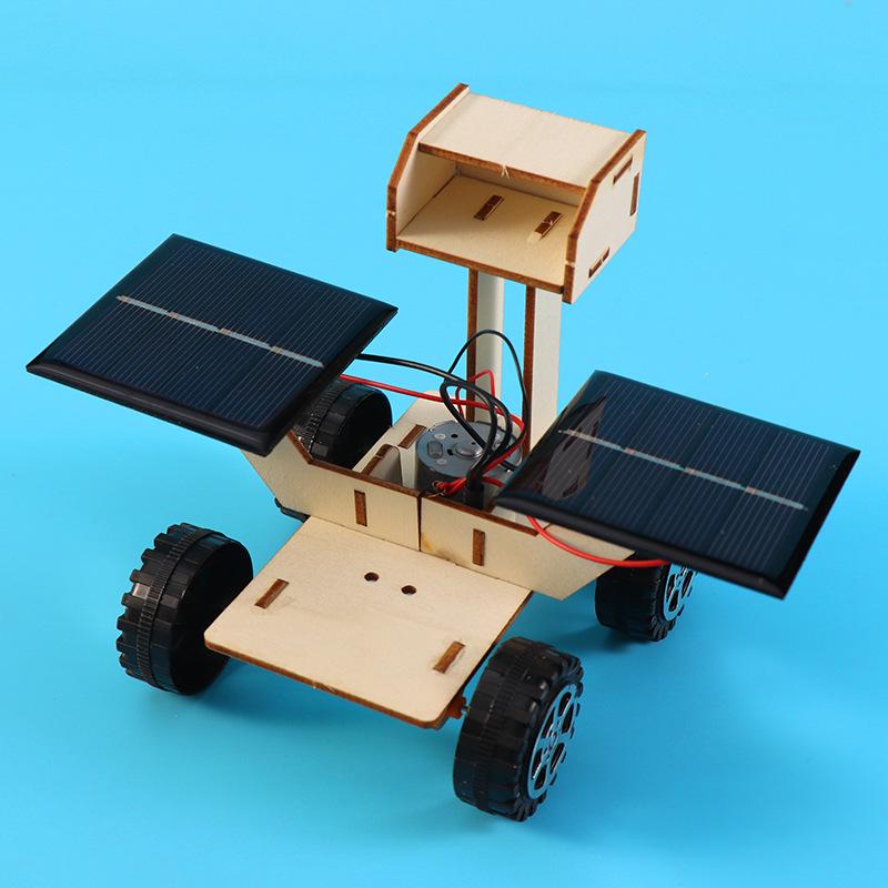 DIY Solar Rover Kit for Ages 7-14: Handmade STEAM Education Toy