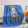 Coperta in Flanella con Motivo Sheffield Wednesday FC, Alta qualità Confortevole per Tutte le Stagioni, Arredamento per la Casa, Calore e Comfort, Perfetta per Regali.