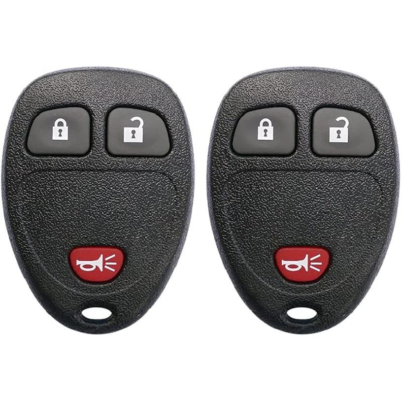 2-Pack Key Fob Replacement for Chevy Silverado 1500 2500 3500,Traverse Tahoe Equinox Suburban,GMC Acadia Savana Sierra Yukon, Buick Enclave, Saturn