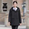 Women's Black Winter Workwear Padded Jacket