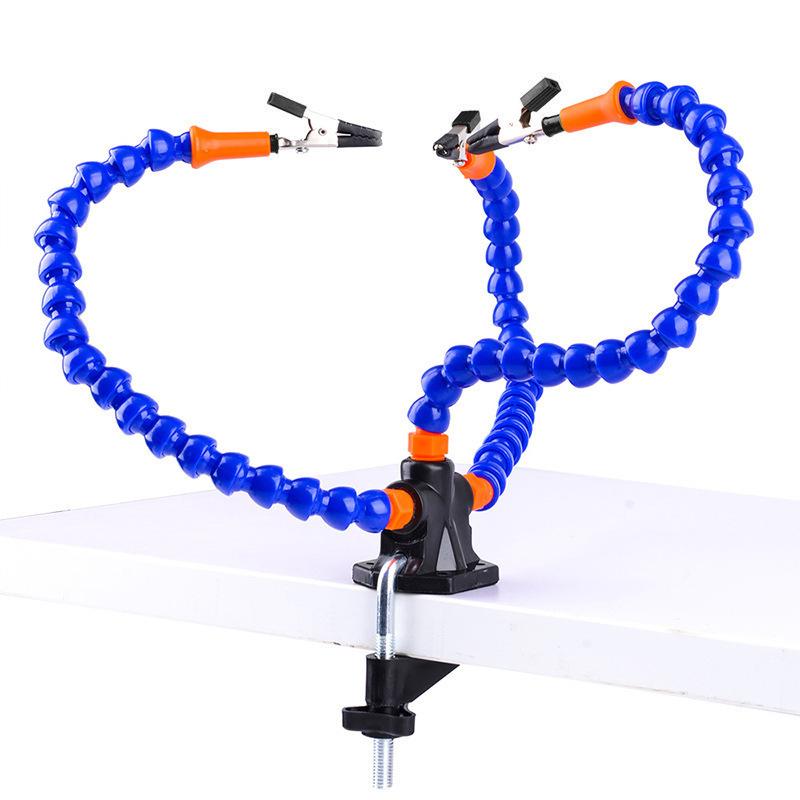 Multi Soldering Helping Third Hand Tool Table Clip Soldering Stand Welding Pcb Holder Flexible Arm Soldering Tool