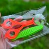 Children's School Plant Insect Biology Learning Tool Set Plastic Scissors Clip Tweezers Plastic Scissors Cute Nature Exploration Toy Set