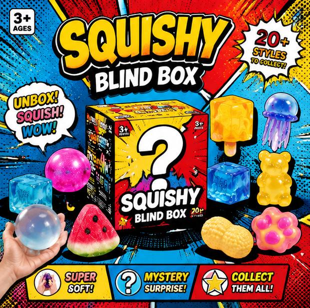 Gift Blind Box Needoh Cube Squishy