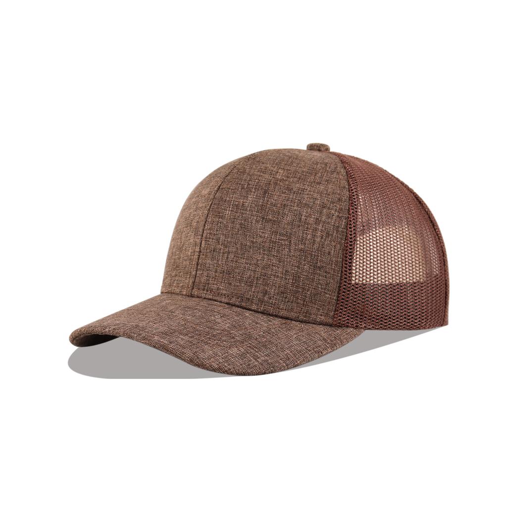 Unisex Classic Trucker Cap Outdoor Hunter Adjustable Cap Mesh Panels Vintage Baseball Cap for Man Women