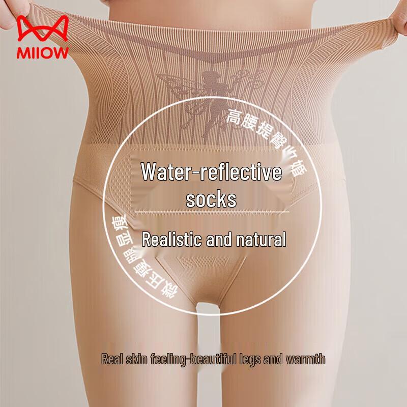 

Женские термоколготки с высокой талией и эффектом иллюзии One Size