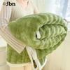 Super Soft Throw Blanket Lavender Premium Silky Flannel Fleece 3D Clouds Stylish Jacquard Lightweight Bed Blanket All Season Use
